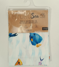 STAIN-RESISTANT TABLECLOTH 4P HYDRO SEA 120X160 Tellini S.r.l. Wholesale Clothing